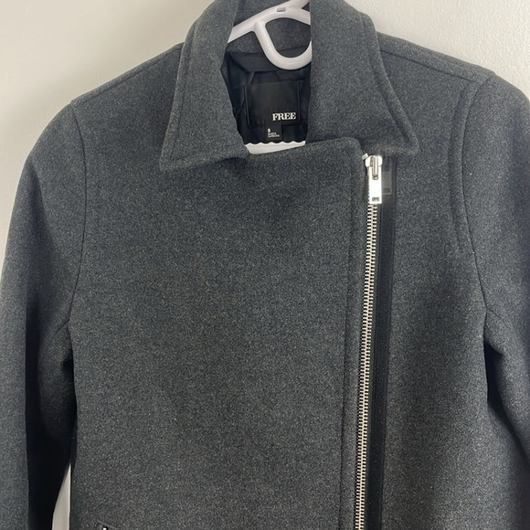 Aritzia Wilfred Free Fei Grey Wool Coat - Picture 6 of 14